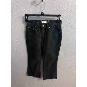 Girls Gap Kids size 6 Black Flare Jeans